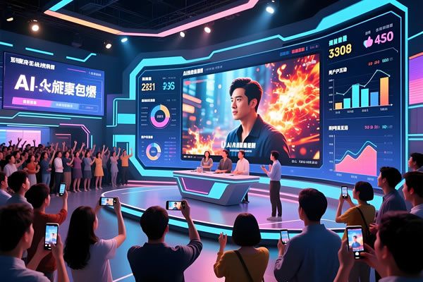 AI短劇爆火全民追捧！LED顯示屏重構虛擬演播，維康國際引領內容生產新變革